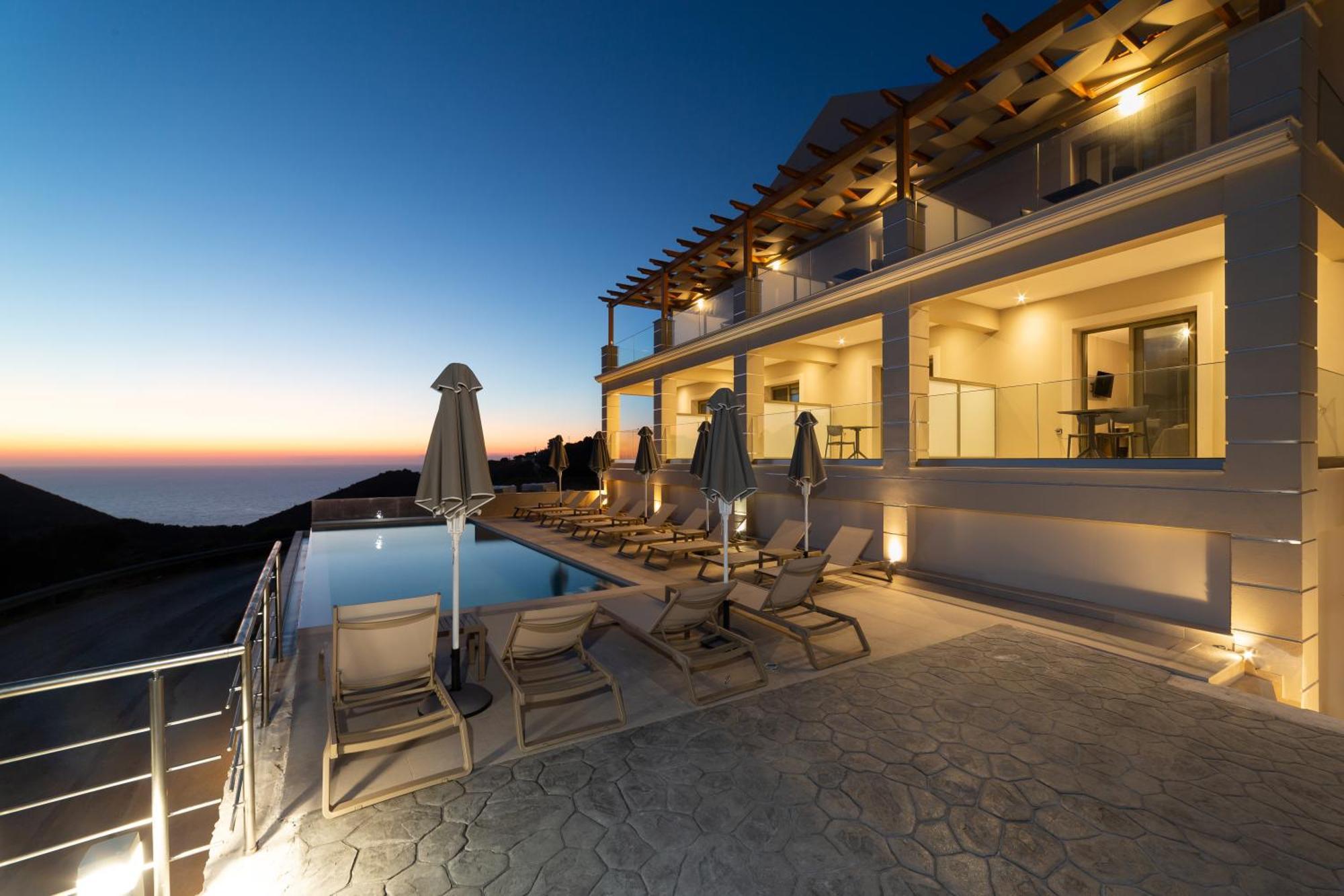 Sky View Suites Kefalonia Vóvikes Exteriör bild